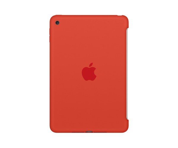 IPAD MINI 4 SILICONE CASE - ORANGE